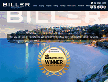Tablet Screenshot of biller.com.au
